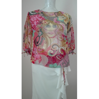 Original silk top 30%OFF